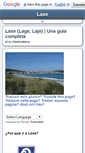 Mobile Screenshot of laxe.net
