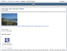 Tablet Screenshot of laxe.net